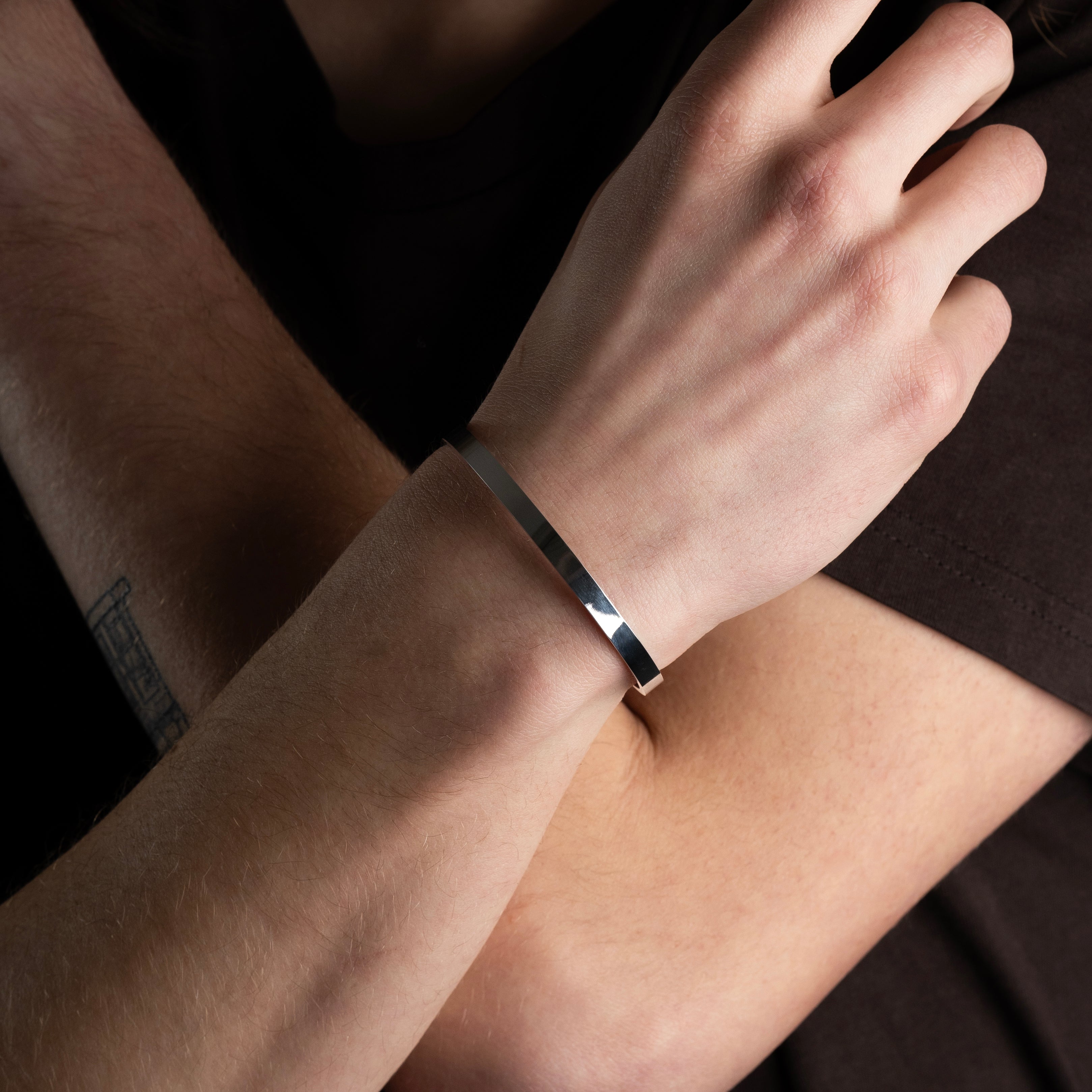 Bind bracelet (Silver)