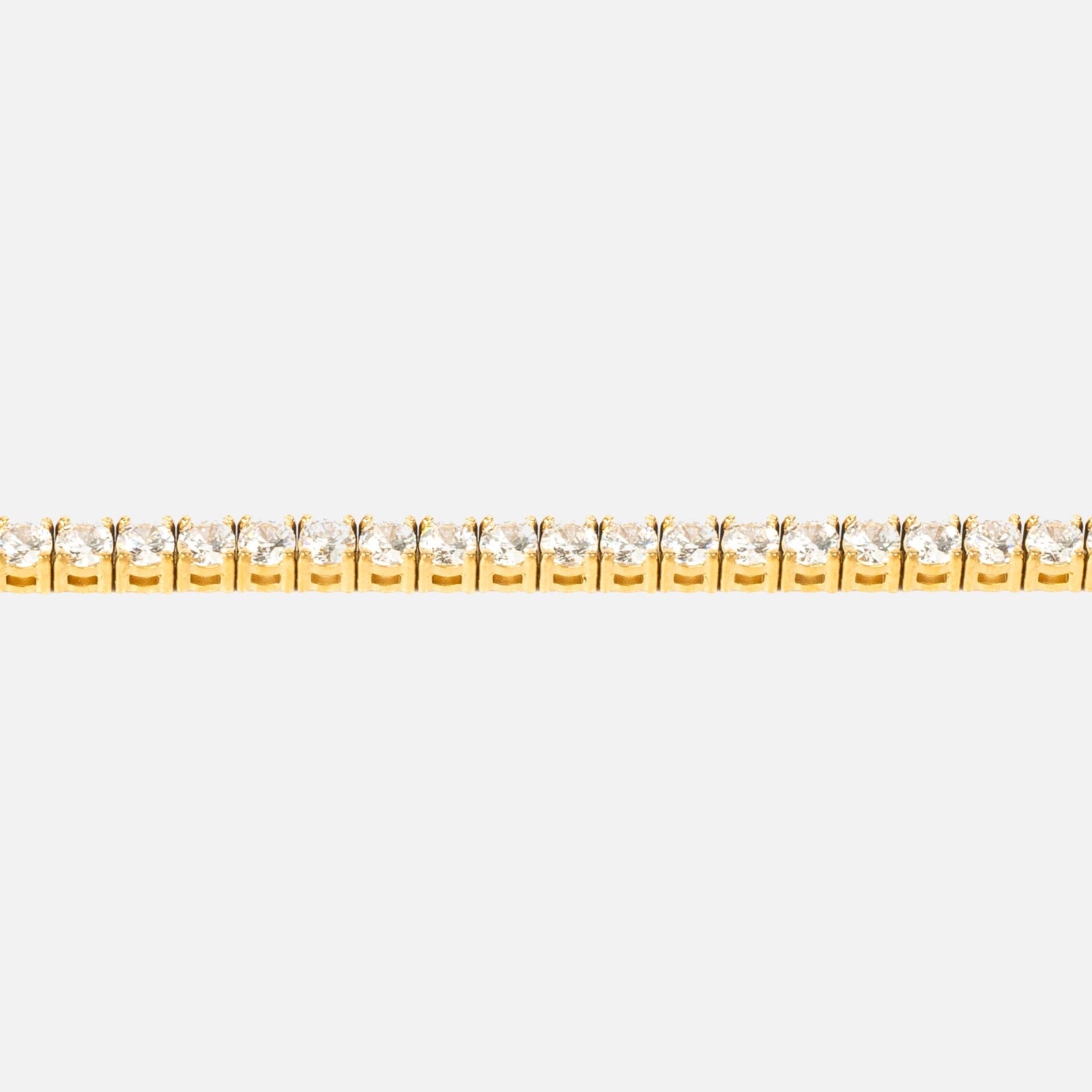 Tennis bracelet (Gold)
