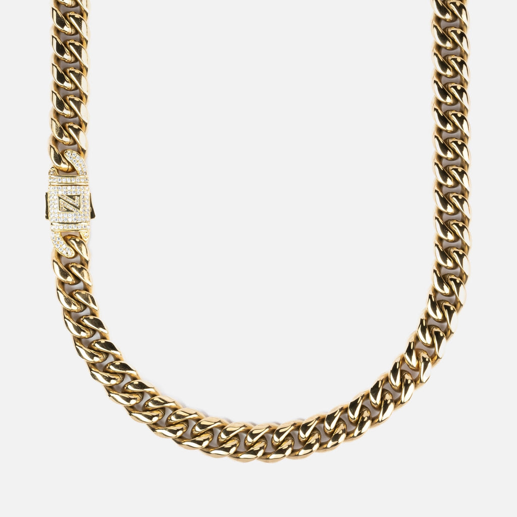 Florida - Gold Necklace for Men and Women